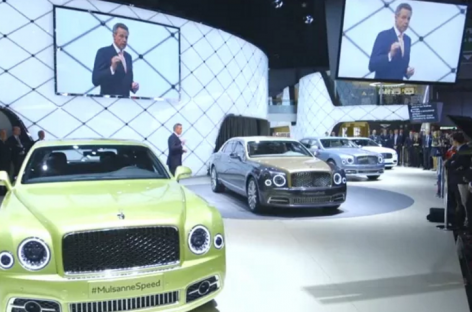 Bentley unveils its new Mulsanne